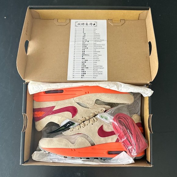 Nike CLOT x Air Max 1 'Kiss of Death' 2021 - Picture 5 of 16